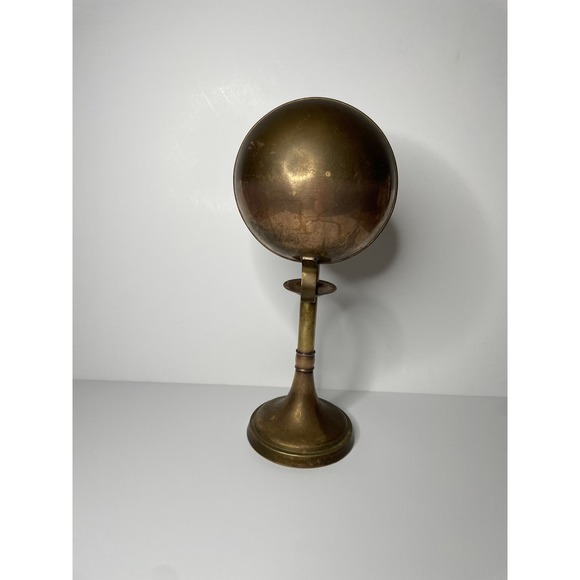 1960s vintage 19” sarreid brass candlestick‎ holder with reflector - Picture 5 of 5